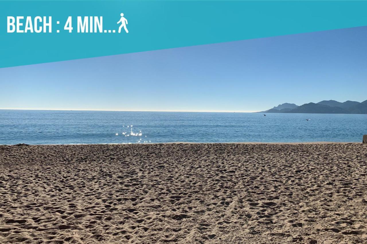 Duplex : Plage 300M, Clim, Netflix Cannes Exteriér fotografie